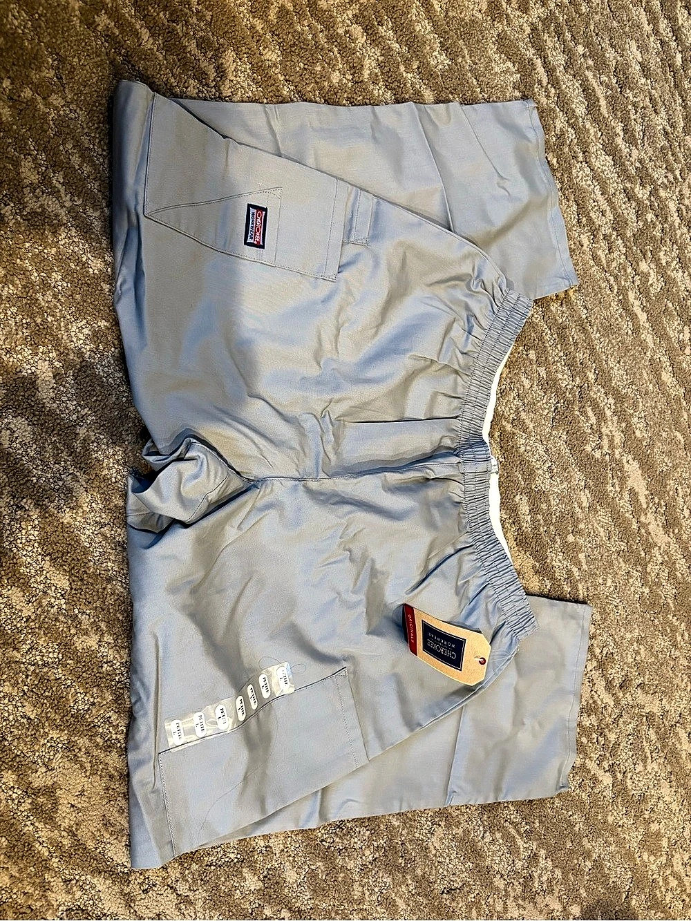 Cherokee Workwear Petite Large Grey Women’s Scrub Pants